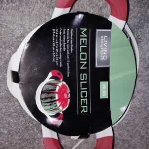 Red and White Melon Slicer
